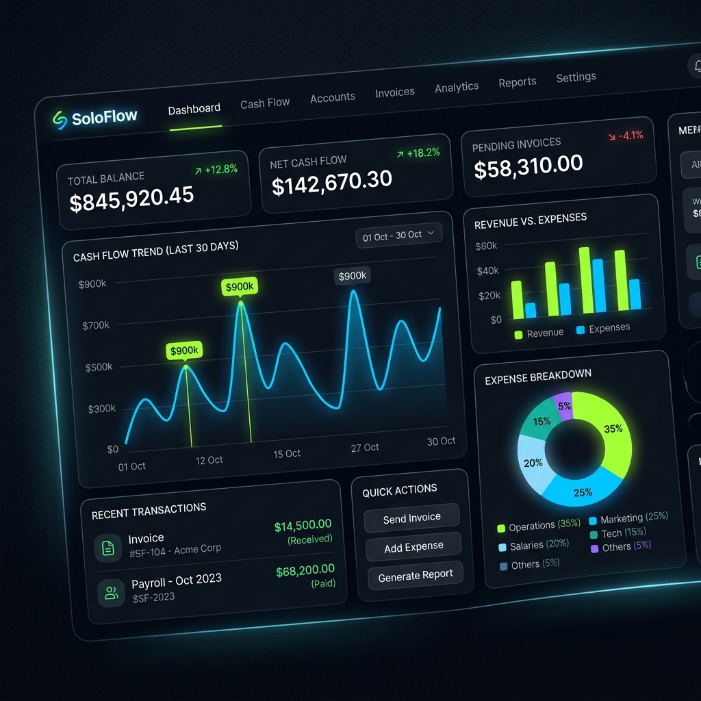 SoloFlow — Business tools built for freelancers